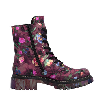 Womens Rieker 72627 Pink Boots - Pink