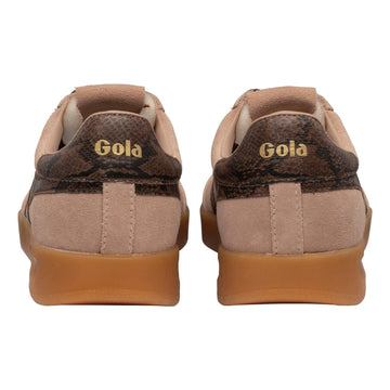 Womens Gola Cyclone Snake Rose Trainers - Rose