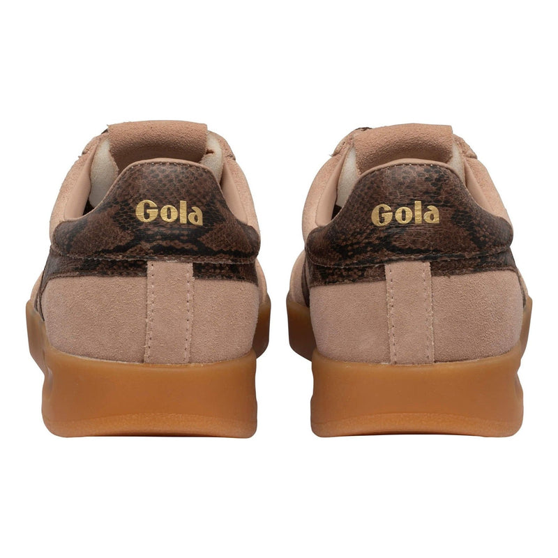 Womens Gola Cyclone Snake Rose Trainers - Rose