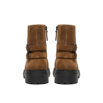 Womens Clarks Orinoco3 Trim Ankle Boots - Walnut