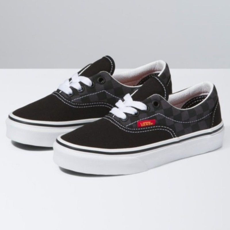 Vans Kids Era Black Flame Logo Repeat - Black