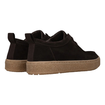 Mens Bugatti AP906 Dark Brown Casual Lace-up Shoes - Dark Brown