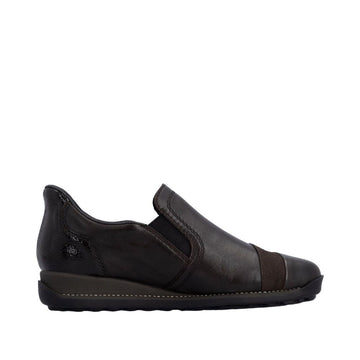 Womens Rieker 44296 Mocha Casual Shoes - Mocha
