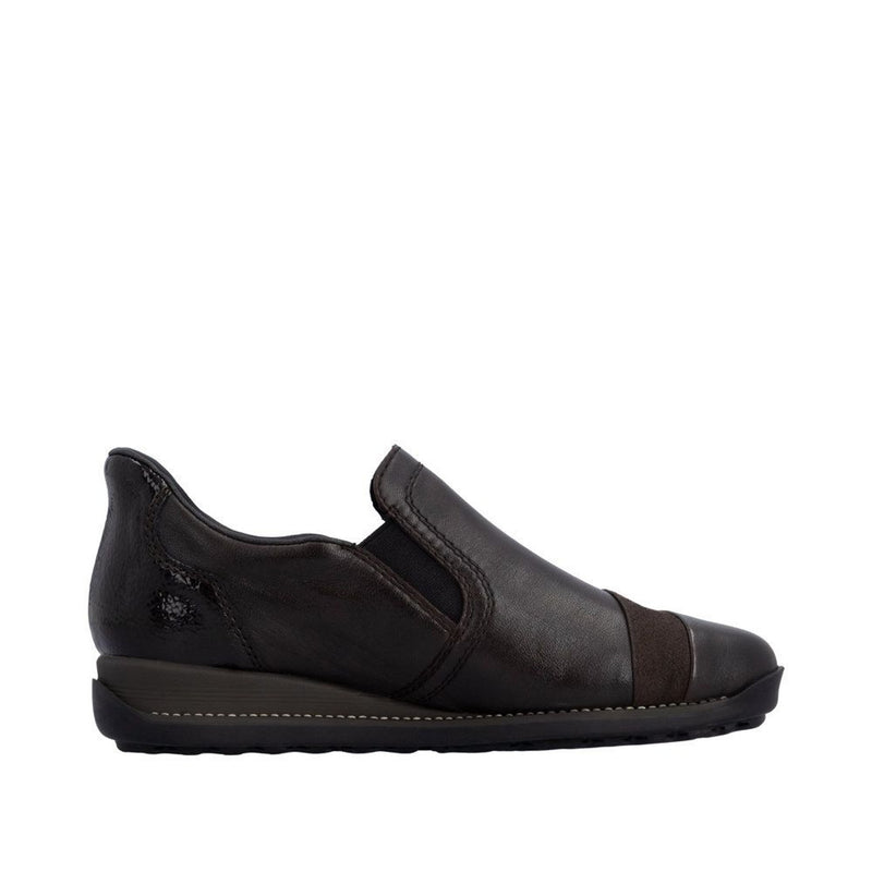 Womens Rieker 44296 Mocha Casual Shoes - Mocha