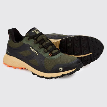 Mens Dubarry Kempton 3822 Black And Green Trainers - Black And Green