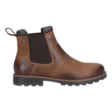 Mens Cotswold Leafield Chelsea Boots - Tan
