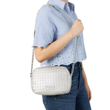 Womens Rieker Q0667 Pewter Crossbody Bag - Pewter