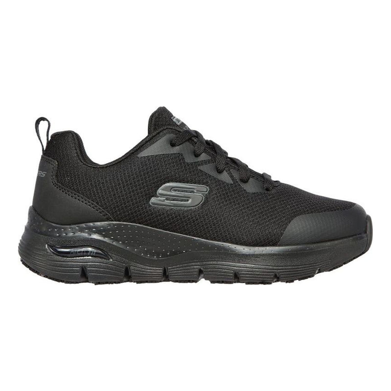 Womens Skechers 108019EC Arch Fit SR Black Trainers - Black