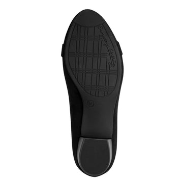 Womens Jana 22369 Black Block Heels - Black