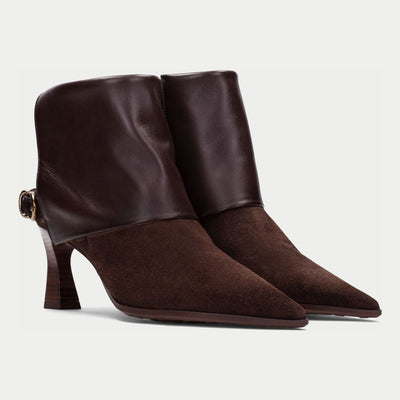 Womens Hispanitas 265070 Paris Ankle Boots - Espresso