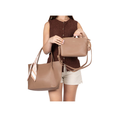 Womens Rieker H1399 Shoulder Bag - Brown
