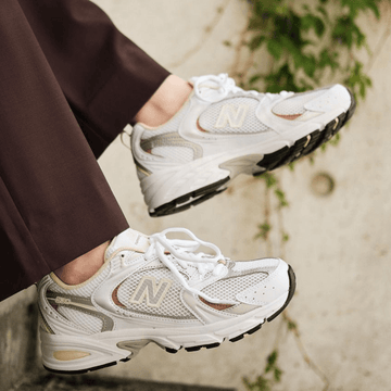 New Balance Womens 530 Trainers White - White with Silver
