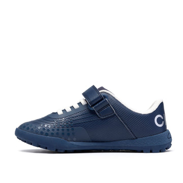 Boys Clarks CICA Goal Kid Football Shoes - Navy