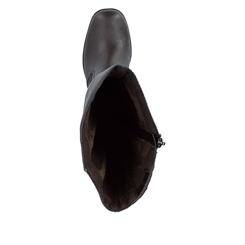 Womens Rieker 58090 Nougat Long Boots - Nougat