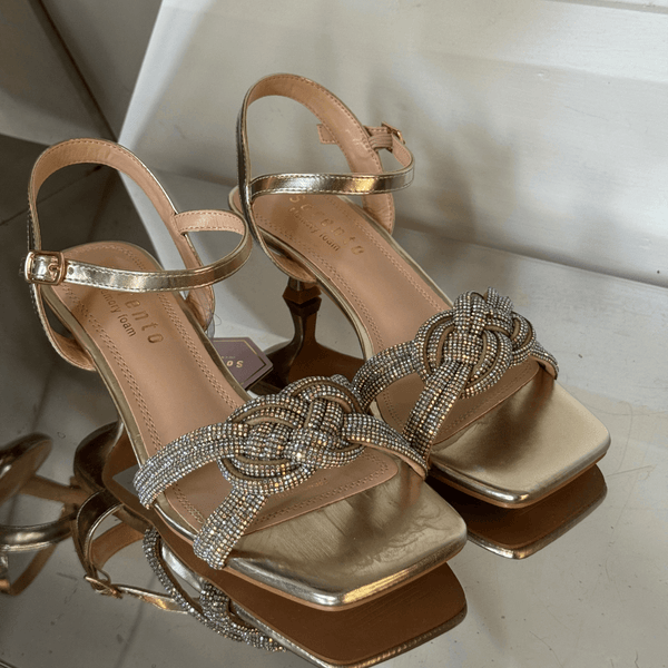 Womens Sorento French Point Diamante 