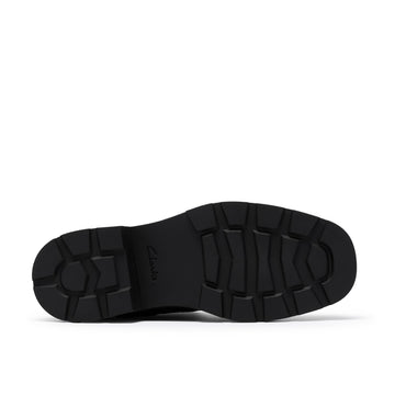 Girls Clarks Lauryl Bar School Shoes - Black