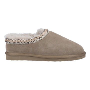 Womens Cotswold Foxmoor Slippers - Taupe
