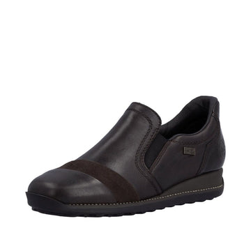 Womens Rieker 44296 Mocha Casual Shoes - Mocha