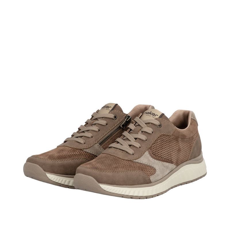 Mens Rieker B0606 Brown Trainers - Brown