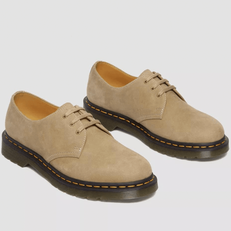 Womens Dr Martens 1461 Tumbled Shoes - Savannah Tan