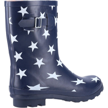 Womens Cotswold Badminton Star Waterproof Wellingtons - Star