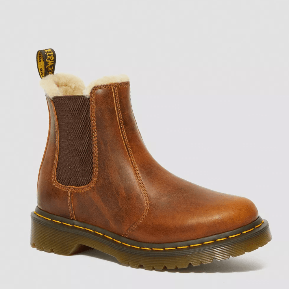 Womens Dr Martens 2976 Leonore Faux Fur Lined Chelsea Boot