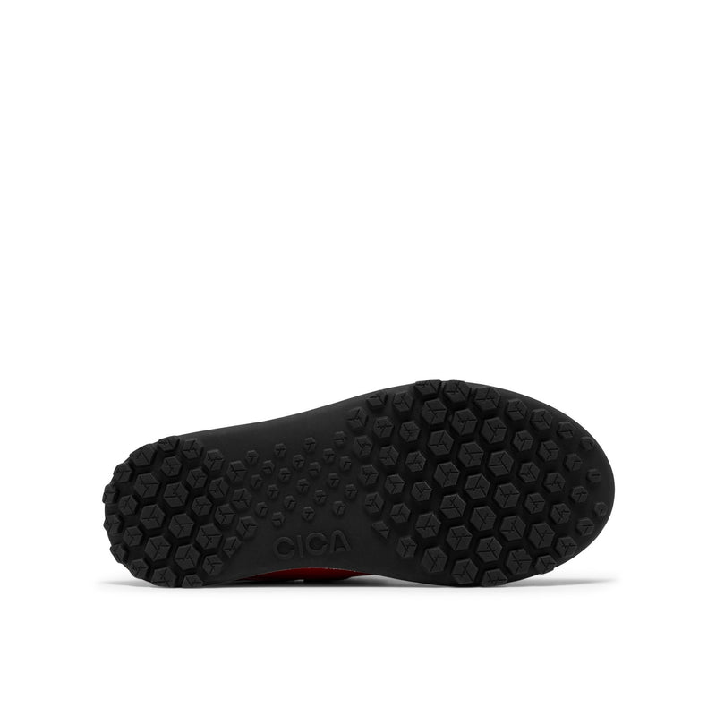 Boys Clarks CICA Goal Kid Football Shoes - Red