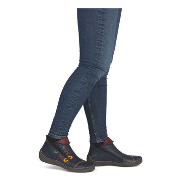 Womens Rieker 72581 Boots - Ocean