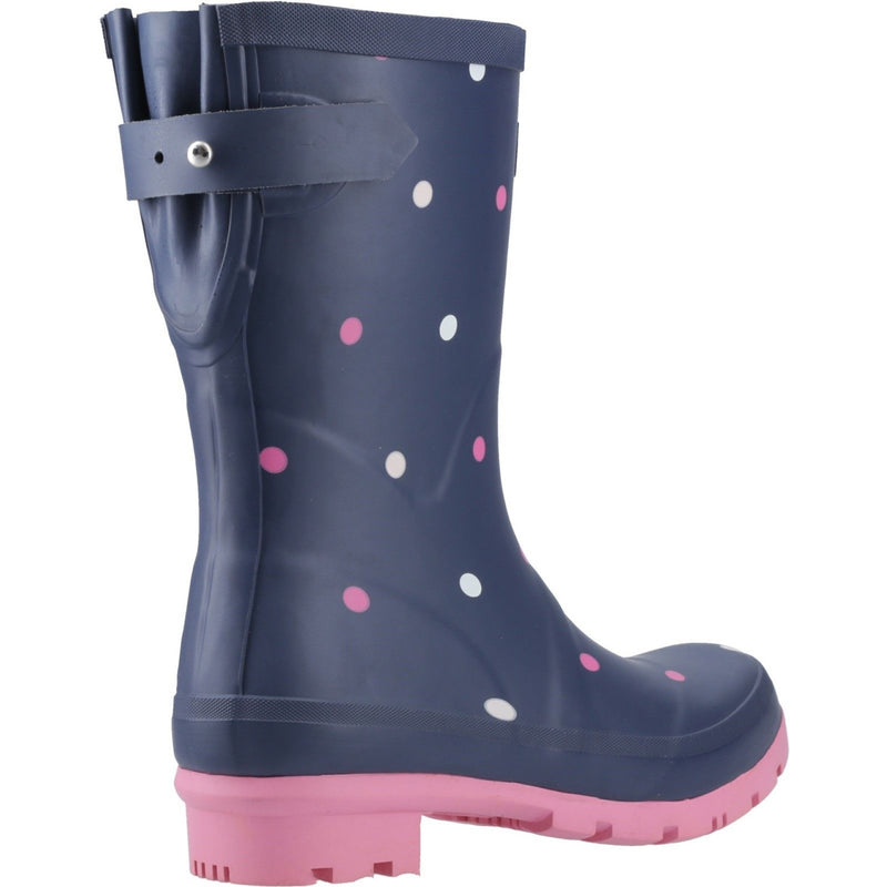 Womens Cotswold Clarence Mid Spot Wellingtons - Spot