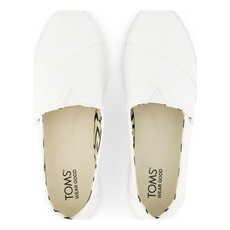 Womens Toms Alpargata Plus Espadrilles - White
