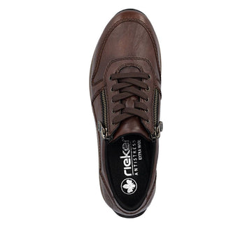 Womens Rieker N1100 Trainers - Chestnut