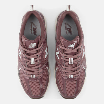 Unisex New Balance 530 Mesh Trainers - Fast Track with Pebble