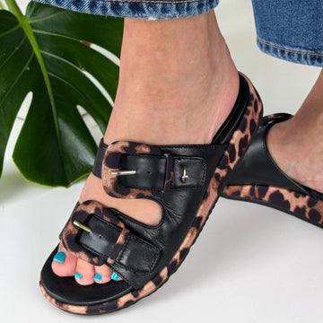 Womens Tamaris 27114 Black Sandals - Black