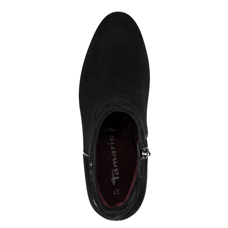 Womens Tamaris 25396 Ankle Boots - Black