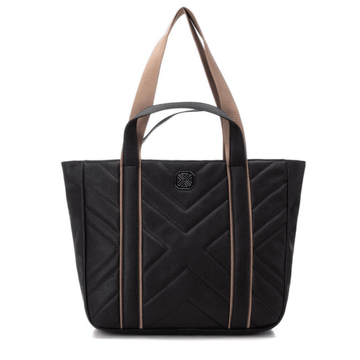 Womens Xti 184336 Large Shopper Tote Bag - Black
