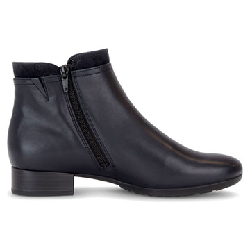 Womens Gabor 8031 Ankle Boots - Navy