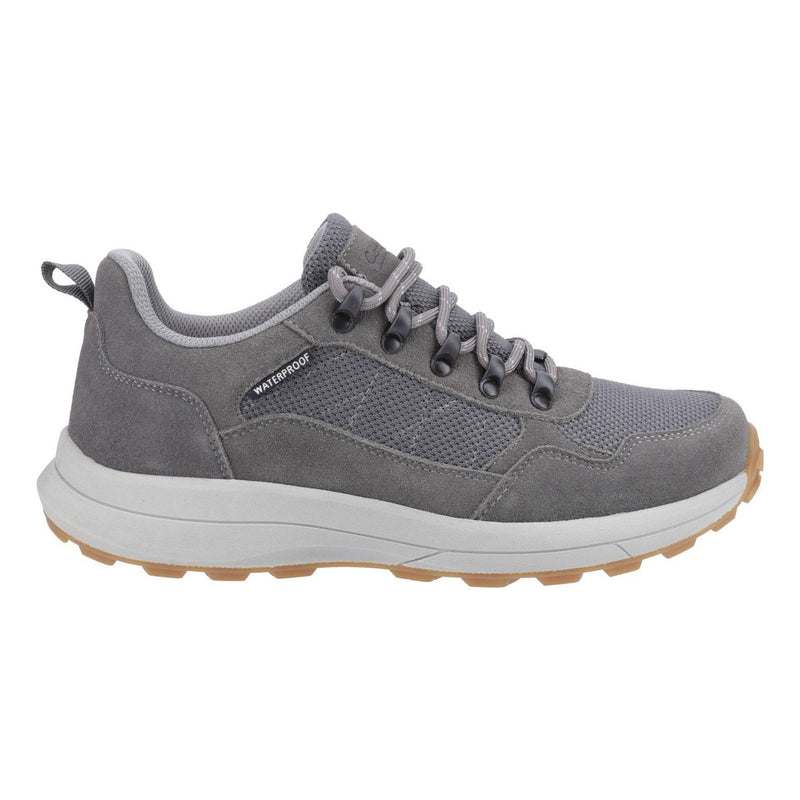Mens Cotswold Elmfield Suede Trainers - Grey