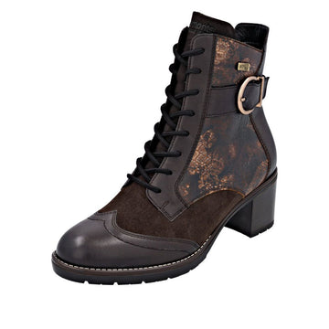 Womens Remonte D2A77 Havana Boots - Havana