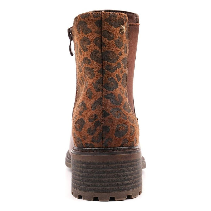 Womens Lunar Simone Tan Ankle Boots - Tan
