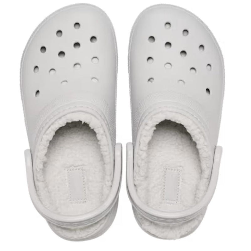 Womens Crocs Classic Lined Crocs - Atmosphere Grey