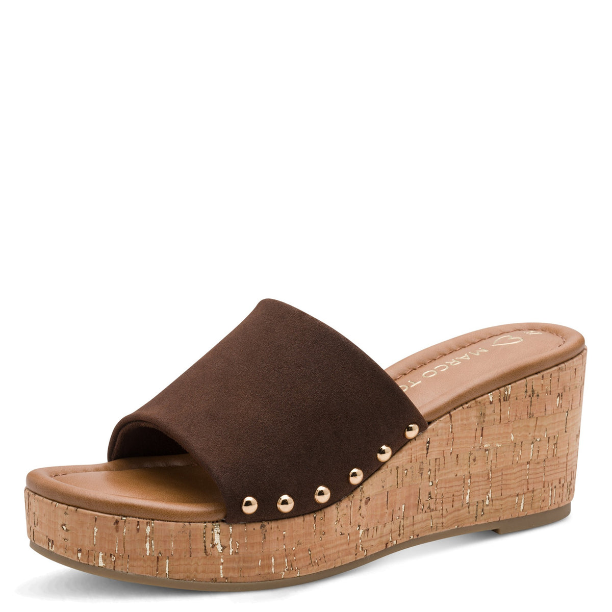 Womens Marco Tozzi 27208 Chocolate Wedge Sandals