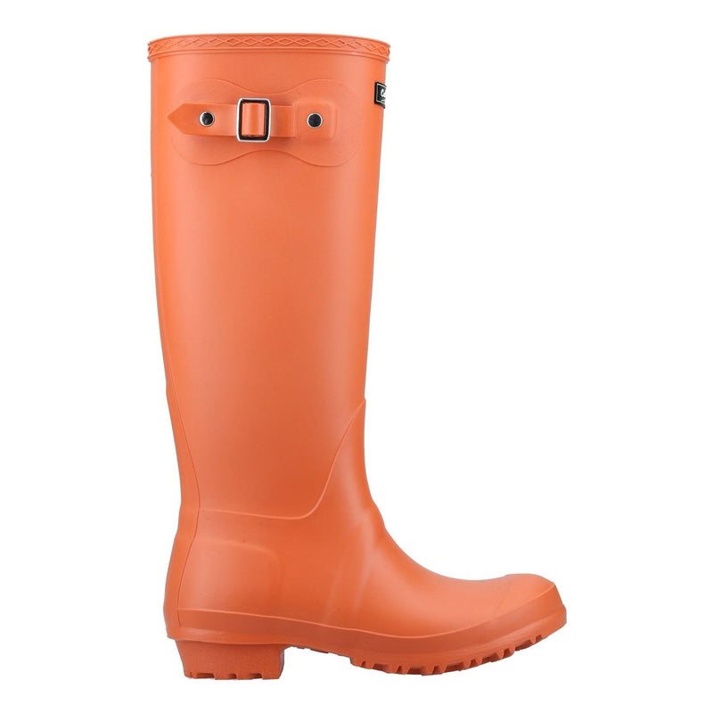 Womens Cotswold Sandringham Waterproof Wellingtons - Pumpkin