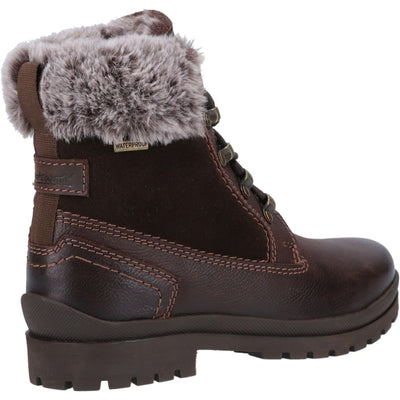 Womens Cotswold Evenlode Brown Ankle Boots - Brown