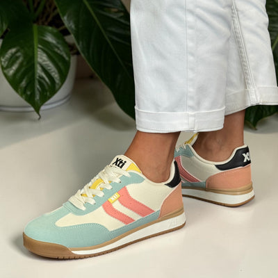 Womens Xti 145019 Multicolour Trainers - Multi