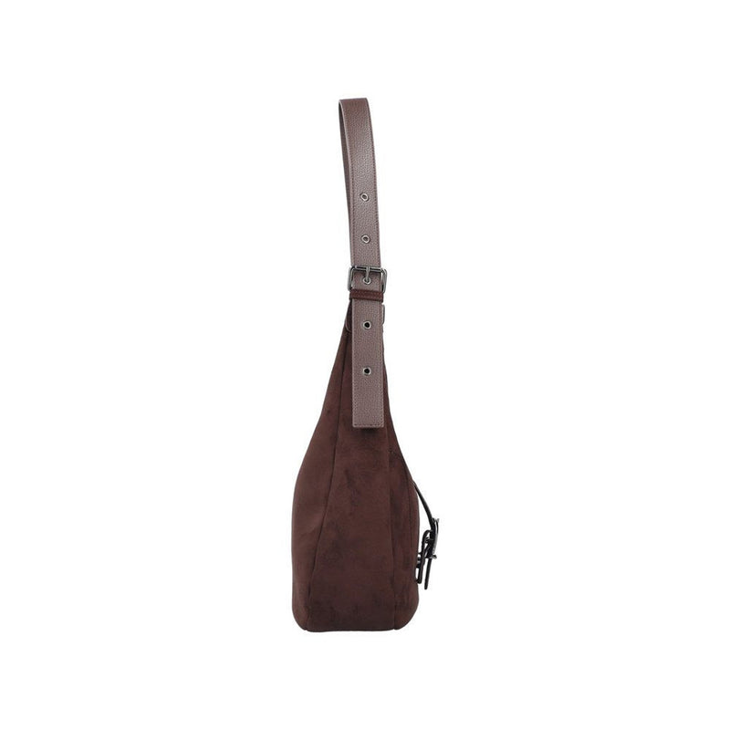 Womens Rieker H1024 Shoulder Bag - Chocolate