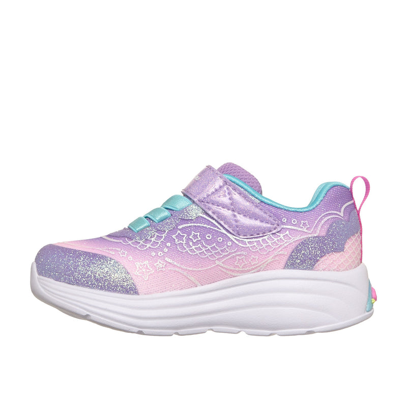Girls Skechers 303061N Mermaid Sparkle My Dreamers Trainer - Infant - Lavender