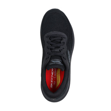 Womens Skechers 108266EC Atheletic Arch Fit Trainer - Black - Black