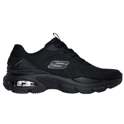 Mens Skechers Skech-Air Ventura Trainers - Black