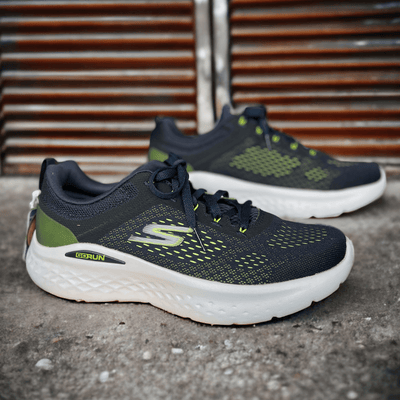 Skechers Mens GO Run Lite Trainers - Navy