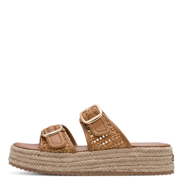 Womens Tamaris 27221 Cognac Sandals - Cognac